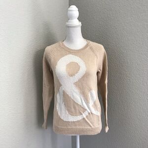 Madewell Woman's Ampersand Knit Sweater
